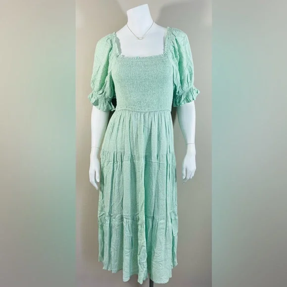 NWT Mittoshop Mint Maxi Dress - Picture 1 of 7